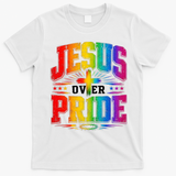 Jesus Over Pride T-Shirt - White