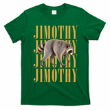 Jimothy Raccoon T-Shirt - Irish Green