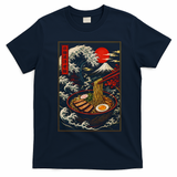 Japanese Ramen Kawaii Anime T-Shirt - Navy Blue