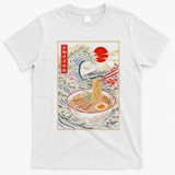 Japanese Ramen Kawaii Anime T-Shirt - White