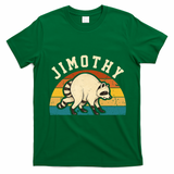 Jimothy Raccoon Seattle Feral Funny Trash Wildlife T-Shirt - Irish Green