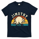 Jimothy Raccoon Seattle Feral Funny Trash Wildlife T-Shirt - Navy Blue