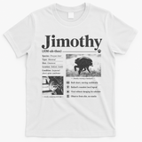 Jimothy Viral Backyard Raccoon Local Legend T-Shirt - White