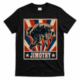 Jimothy Viral Raccoon Poster Funny Trash Panda T-Shirt - Black
