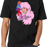 Jem and The Holograms Classic Black T-Shirt - White