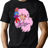 Jem and The Holograms Classic Black T-Shirt - Green