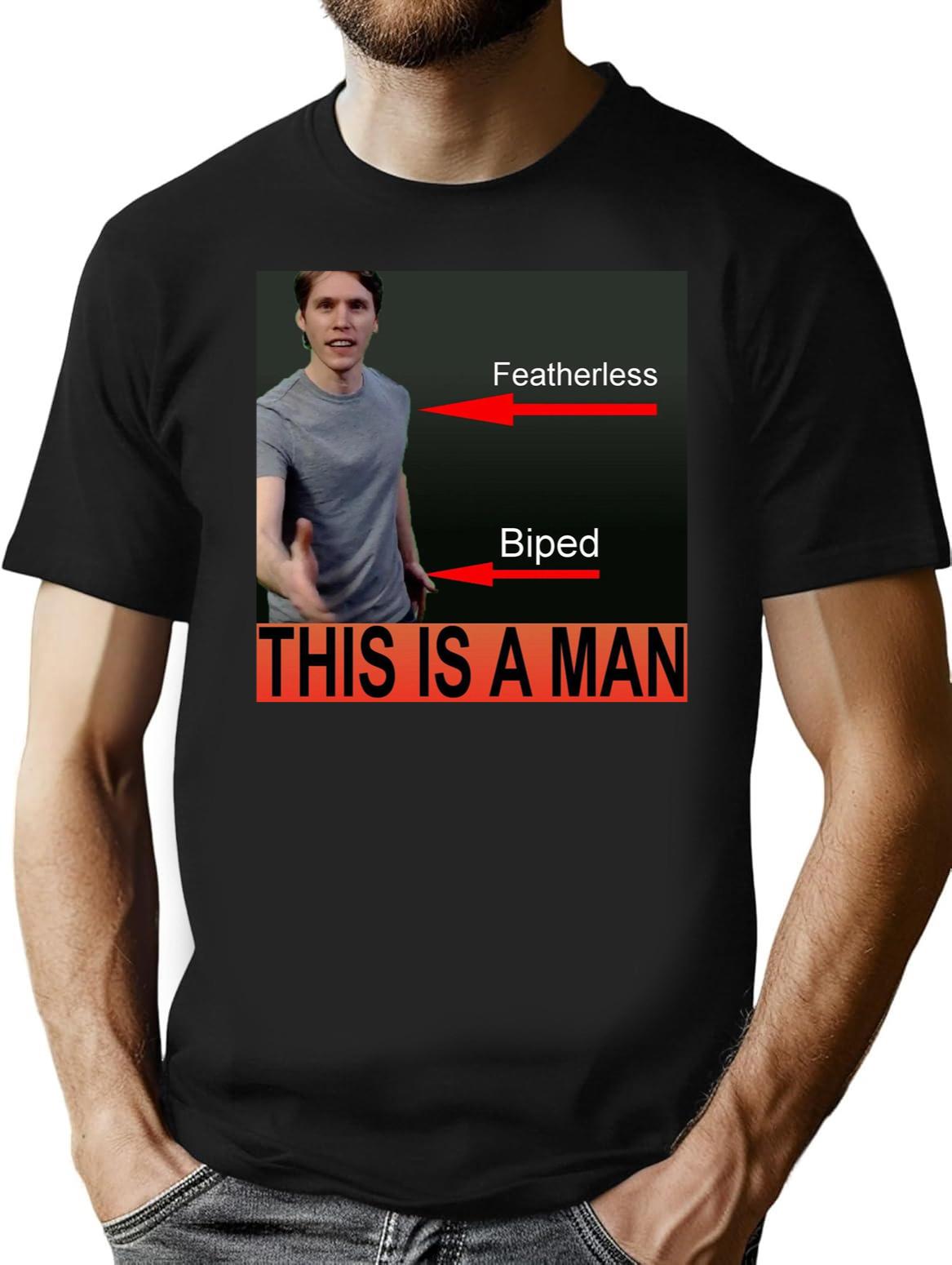 Jerma985 is A Man Black T-Shirt - Black