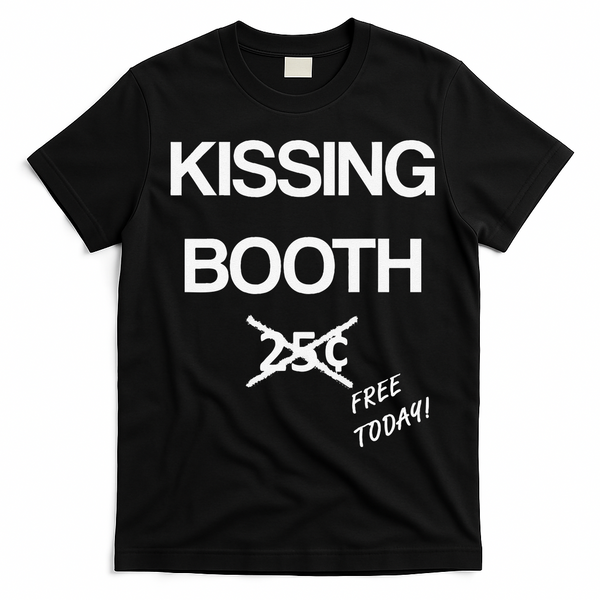 Kissing Booth Costume Halloween T-Shirt - Black