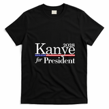 Kanye For President 2028 T-Shirt - Black