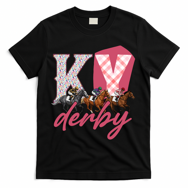 Kentucky KY Derby T-Shirt - Black