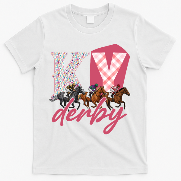 Kentucky KY Derby T-Shirt - White