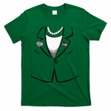 Kamala Suit Kamala Harris Halloween Costume T-Shirt - Green