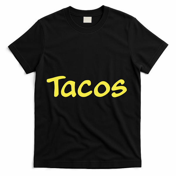 Krillin Tacos Anime T-Shirt - Black