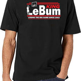 King LeBum Losing The Big Game Since 2003 Black T-Shirt - White