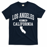 Los Angeles California Est 1781 Varsity T-Shirt - Navy