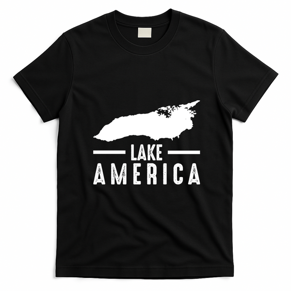 Lake America Ontario T-Shirt - Black