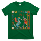 Le Boop Medieval Knight Dragon Fantasy T-Shirt - Irish Green