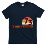 Limited Edition 1973 Retro Sun 50th Birthday T-Shirt - Navy