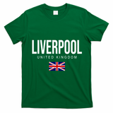 Liverpool England United Kingdom T-Shirt - Irish Green