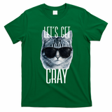 Let's Get Cray Funny Cat Meme T-Shirt - Irish Green