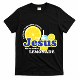 Life Gave Me Some Lemons Jesus Lemonade Christian Quote T-Shirt - Black