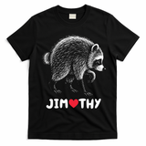 Love Jimothy Raccoon T-Shirt - Black