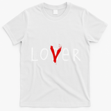 Lover Loser Halloween Horror Club T-Shirt - White