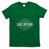 Lake Ontario America's Majestic Beauty Vintage T-Shirt - Irish Green