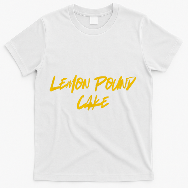 Lemon Pound Cake Meme T-Shirt - White