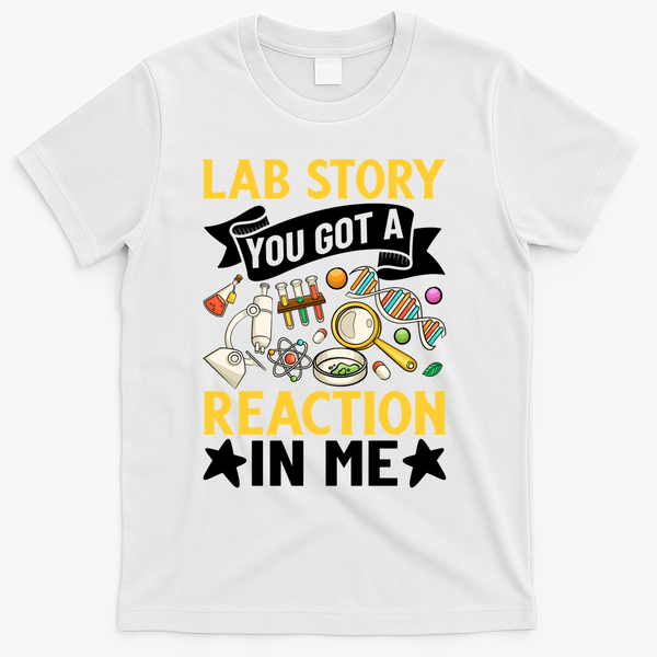 Lab Story Lab Week Medical Laboratory Technician Team  T-Shirt - White
