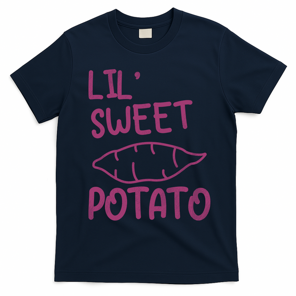 Lil Sweet Potato T-Shirt - Navy Blue