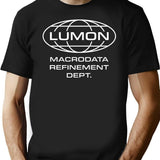 LUMON Macrodata Refinement Department Black T-Shirt - Black