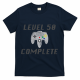 Level 50 Complete 50th Birthday T-Shirt - Navy