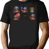 Lethal Company Funny Cute Black T-Shirt - Black