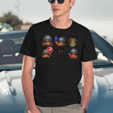 Lethal Company Funny Cute Black T-Shirt - Navy