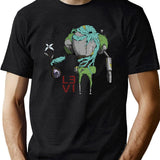 Levi Scavengers Reign Reborn Black T-Shirt - Green