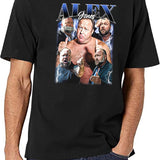 Limited Alex Jones Vintage Shirt Gift for Woman and Man Black T-Shirt - White