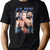 Limited Alex Jones Vintage Shirt Gift for Woman and Man Black T-Shirt - Green