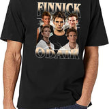 Limited Finnick Odair Vintage Shirt Gift for Woman and Man Black T-Shirt - White