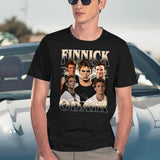 Limited Finnick Odair Vintage Shirt Gift for Woman and Man Black T-Shirt - Navy