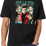 Limited Jack Quaid Vintage Shirt Gift for Woman and Man Black T-Shirt - White