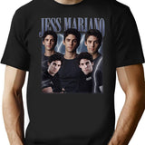 Limited Jess Mariano Vintage Gift for Woman and Man Black T-Shirt - Black