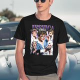 Limited Jessica Fletcher Vintage Shirt Gift for Woman and Man Black T-Shirt - Navy
