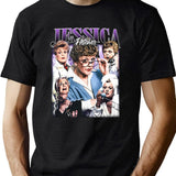 Limited Jessica Fletcher Vintage Shirt Gift for Woman and Man Black T-Shirt - Green