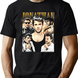 Limited Jonathan Bailey Vintage Shirt Gift for Woman and Man Black T-Shirt - Green