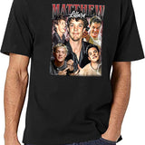 Limited Matthew Lillard Vintage Shirt Gift for Woman and Man Black T-Shirt - White