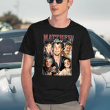 Limited Matthew Lillard Vintage Shirt Gift for Woman and Man Black T-Shirt - Navy