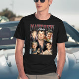 Limited Matthew Lillard Vintage Shirt Gift for Woman and Man Black T-Shirt - Navy