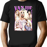 Limited Miss Vanjie Vintage Shirt Gift for Woman and Man Black T-Shirt - Black