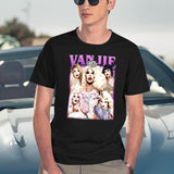 Limited Miss Vanjie Vintage Shirt Gift for Woman and Man Black T-Shirt - Navy